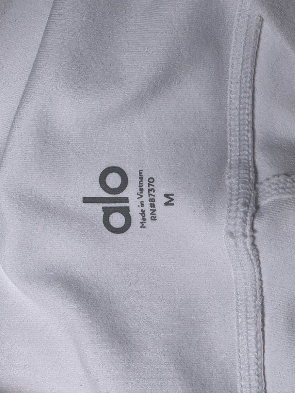 Alo White Active leggings - Medium